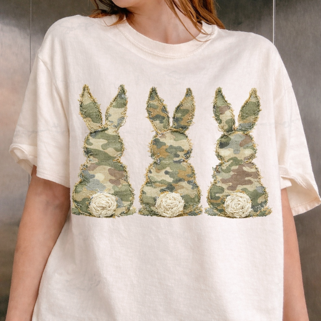 Camo Bunny Tee