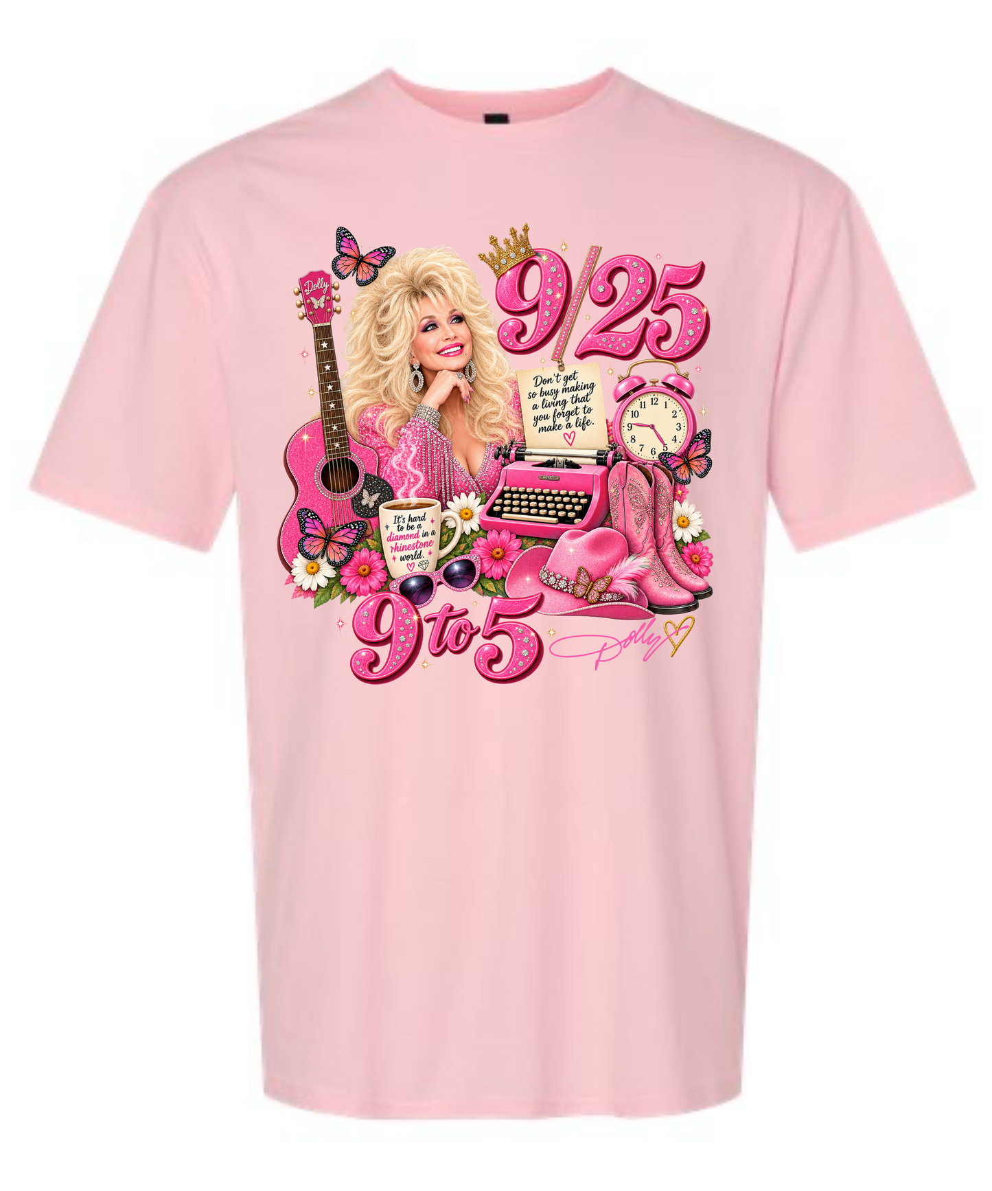 9 to 5 Dolly Tee