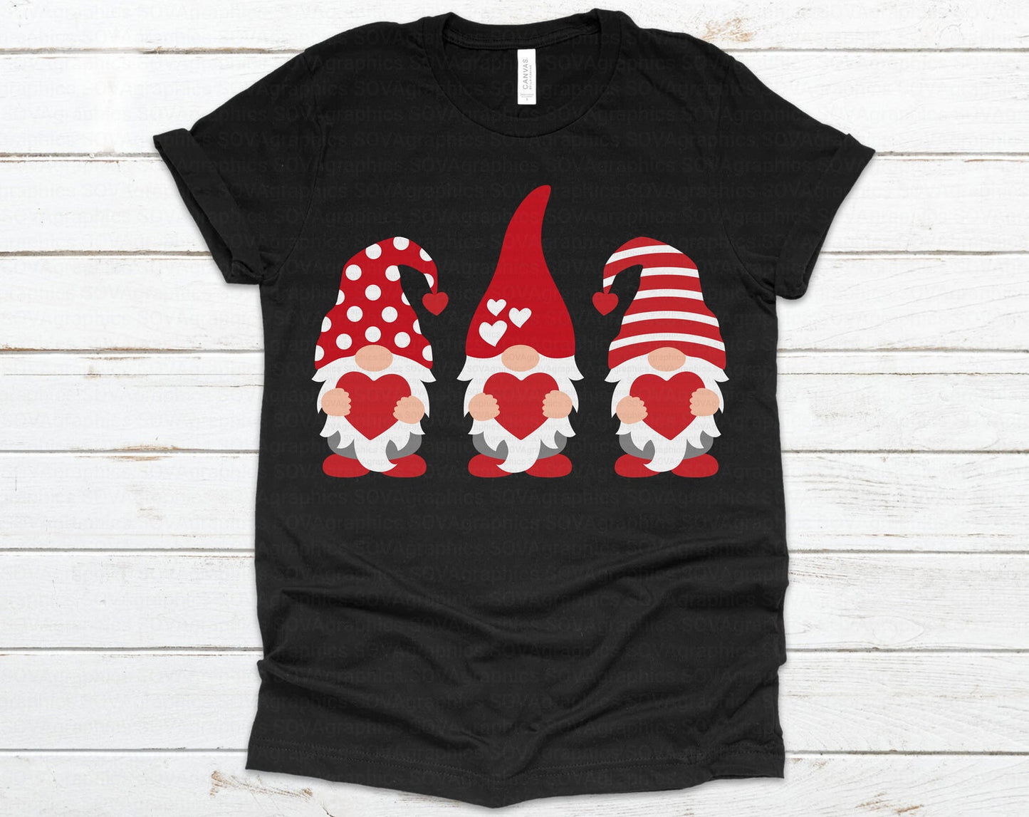 Valentine Gnomes Tee