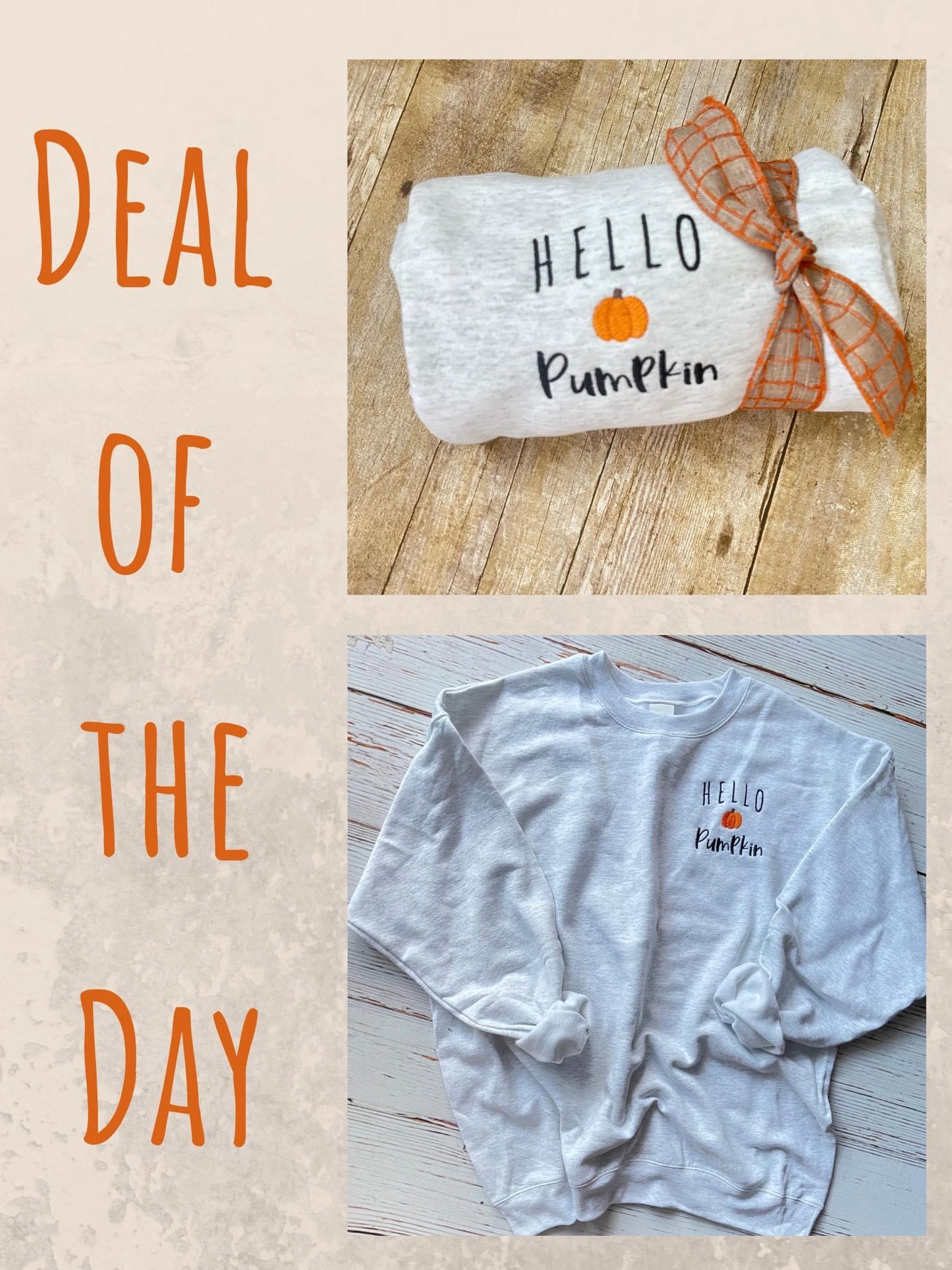 Hello Pumpkin Sweatshirt