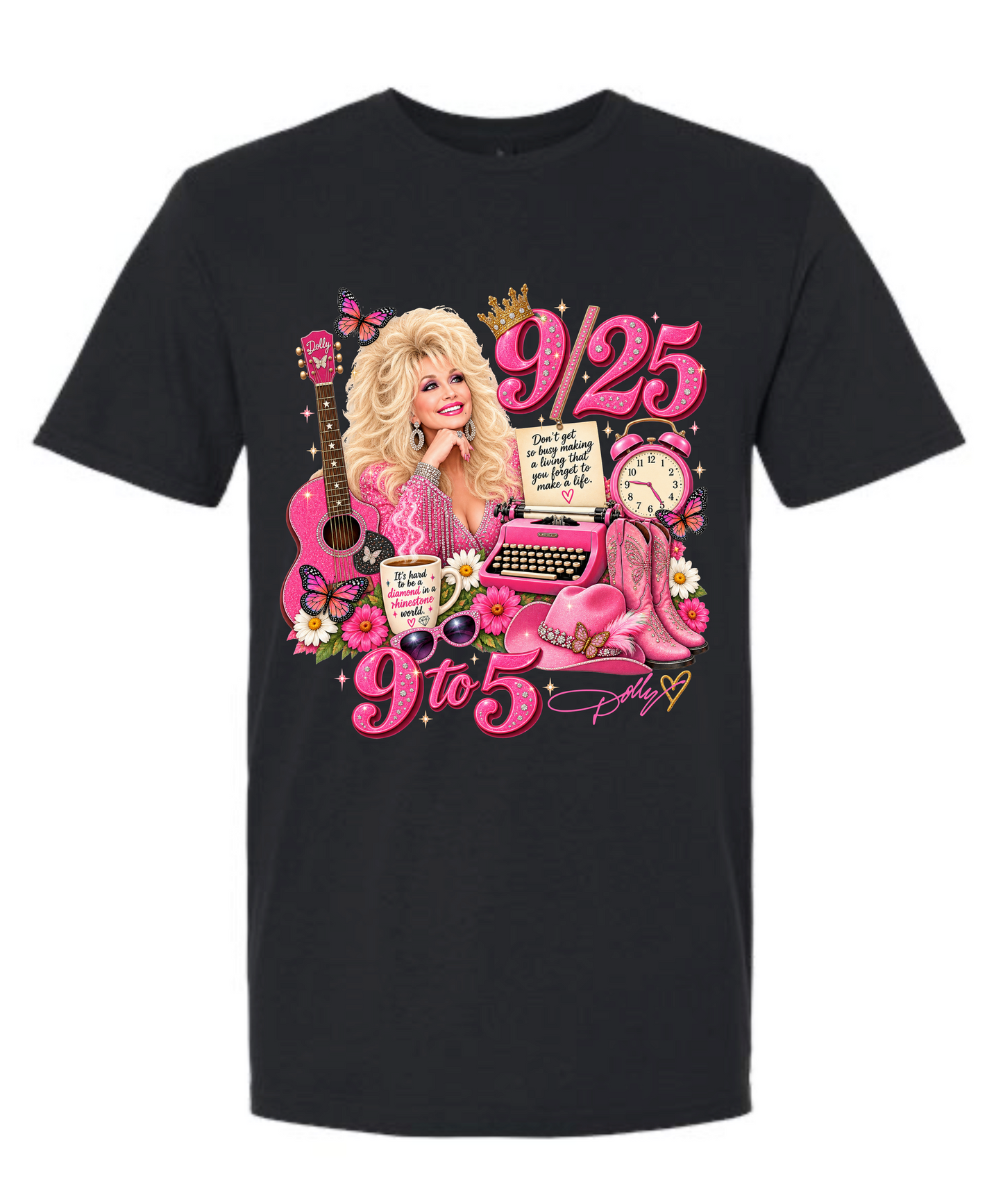 9 to 5 Dolly Tee