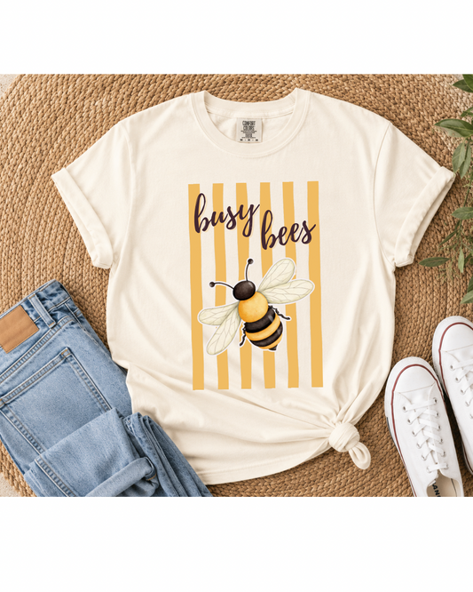 Busy Bees Stripes Tee