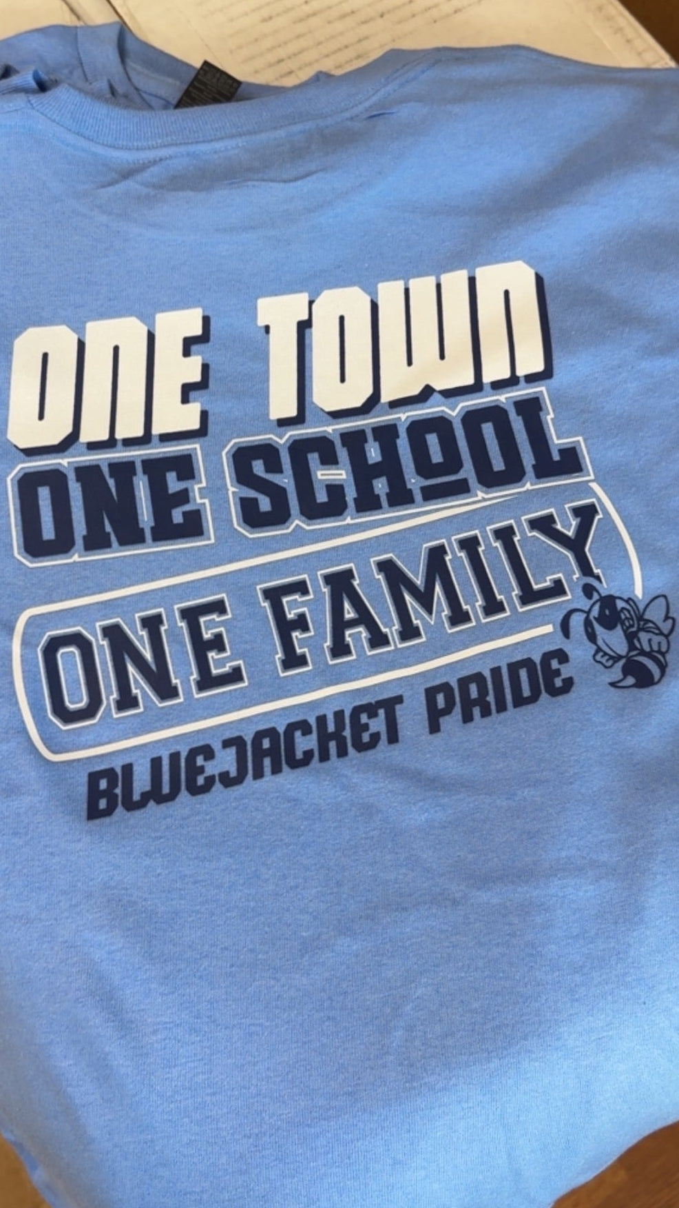 Blue Jacket Pride Tee