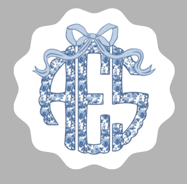 AES Floral Sticker