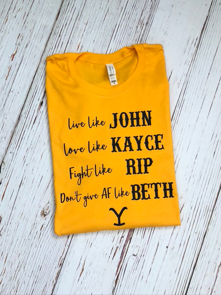 Live Like John- Yellowstone