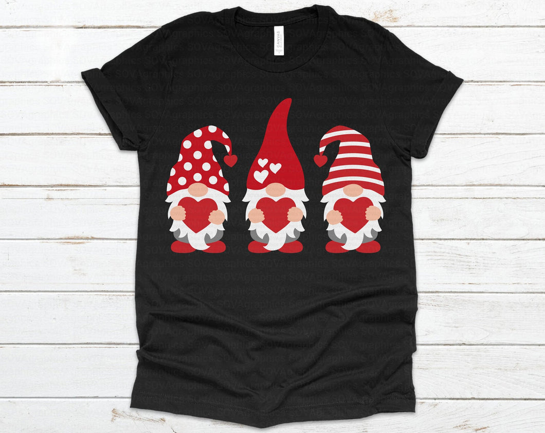 Valentine Gnomes Tee