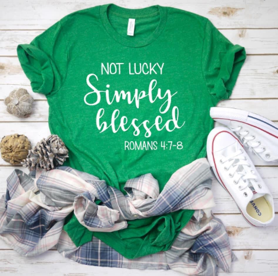Not Lucky Simply Blessed