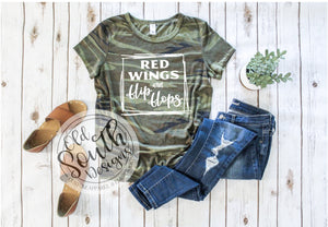 Red WIngs and Flip Flops