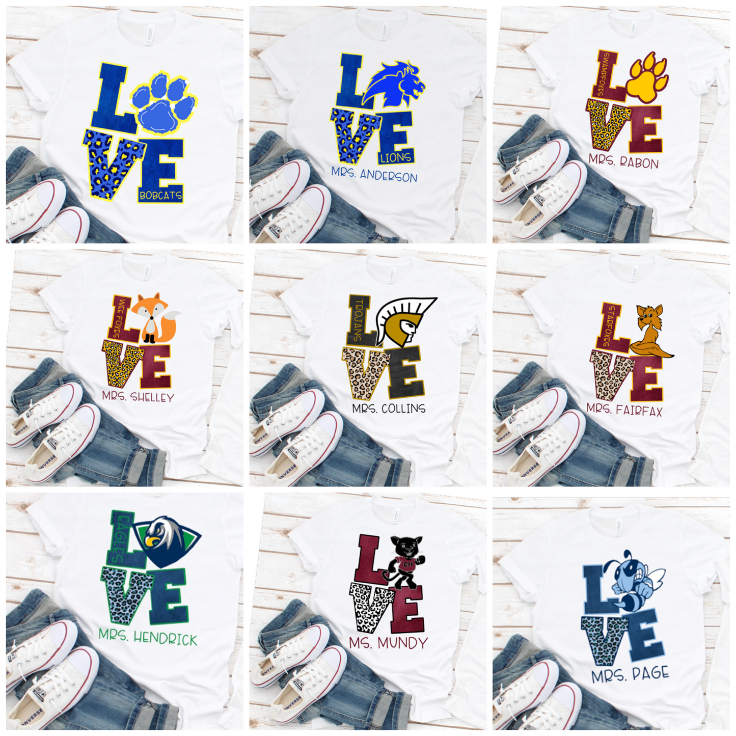 School Spirit Tees