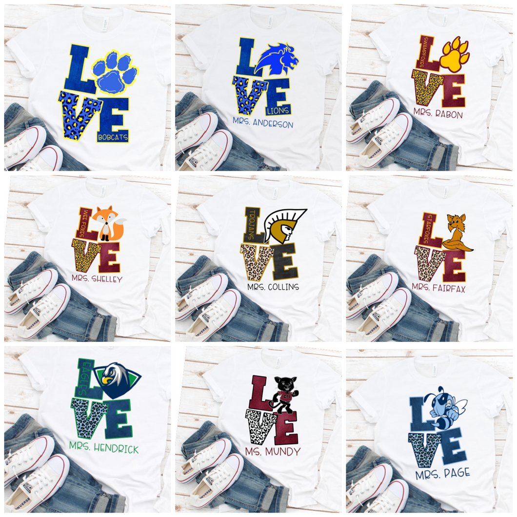 School Spirit Tees