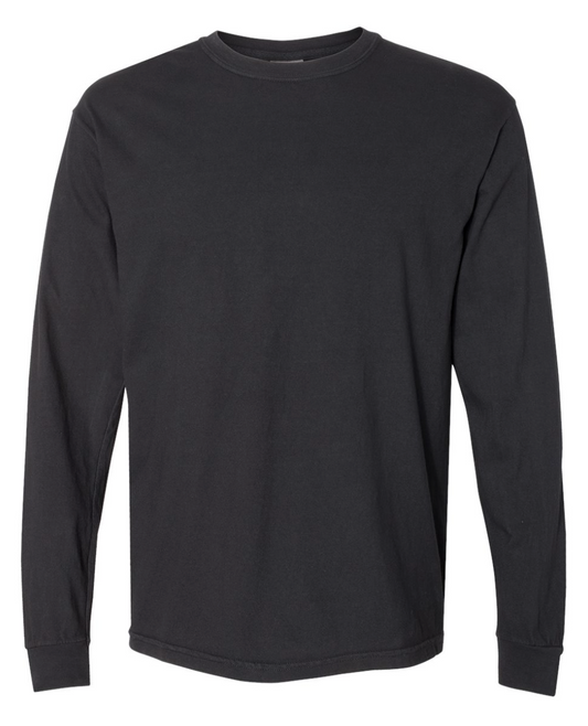 Monogrammed Comfort Colors Long Sleeve Tee