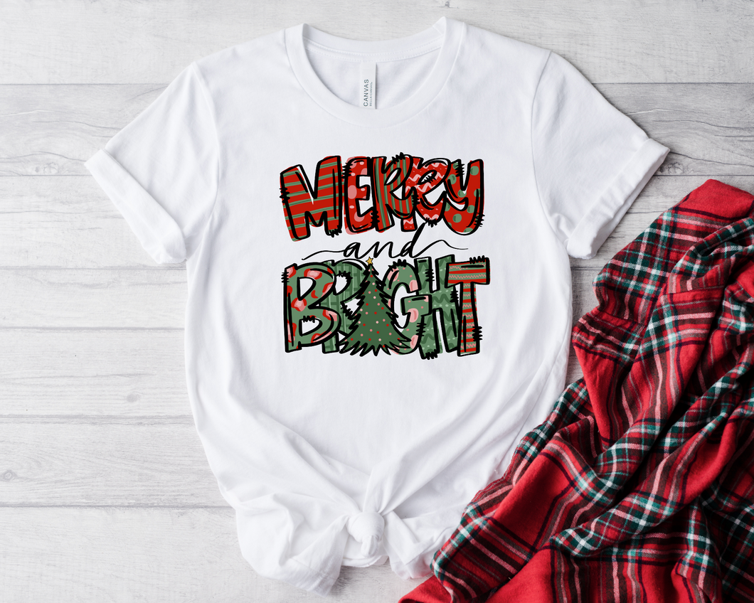 Merry and Bright Red and Green