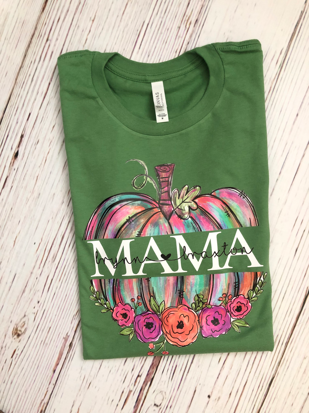 Personalized Pumpkin Tee