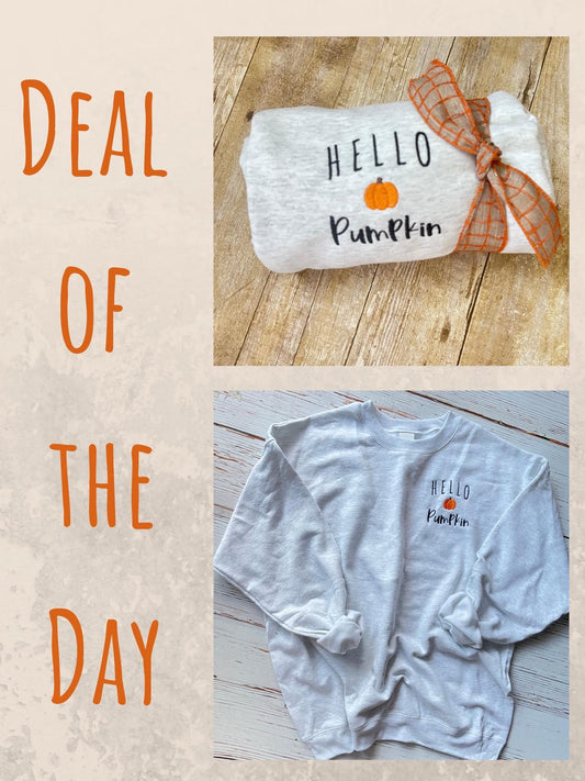 Hello Pumpkin Sweatshirt