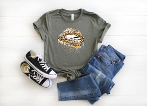 Leopard Lips Tee