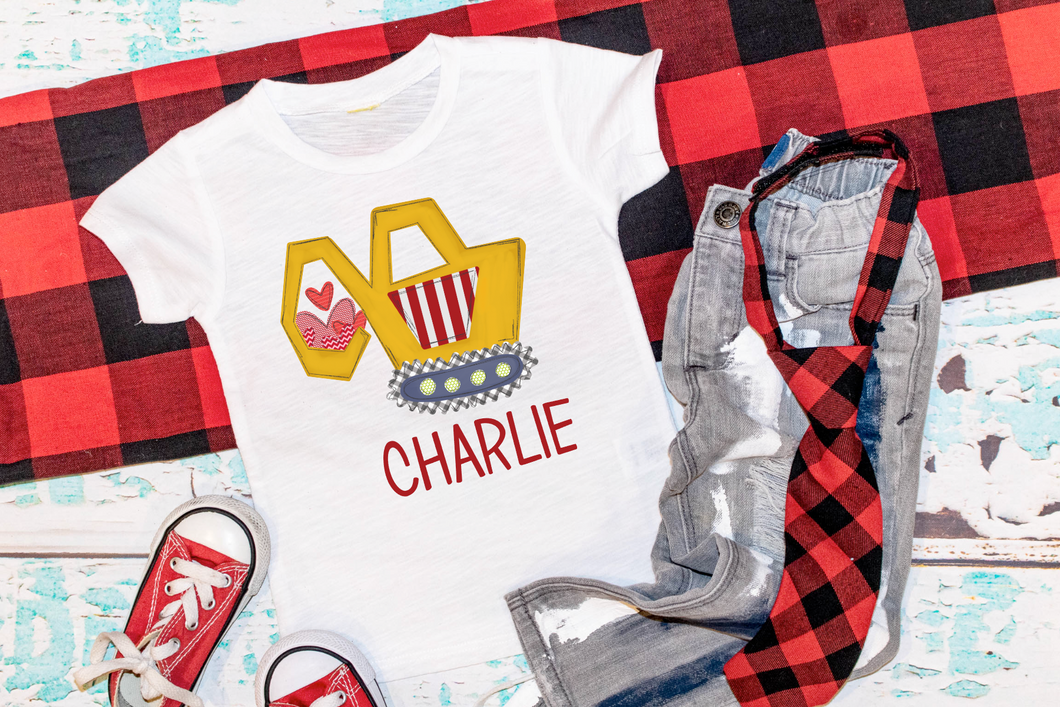 Front Loader Valentine Tee